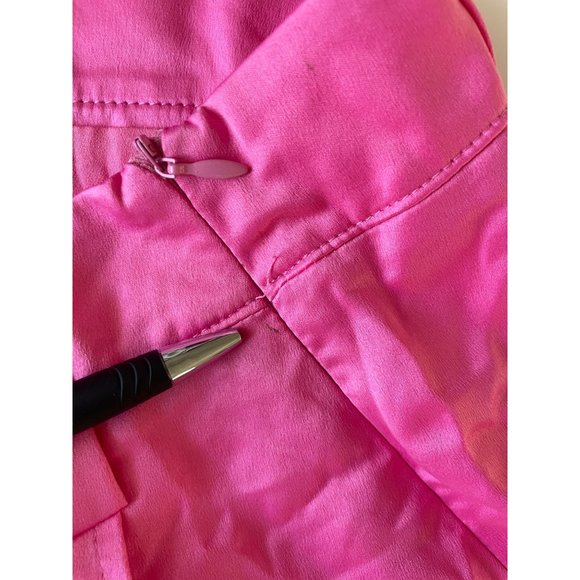 NWT Revolve MORE TO COME Martina Wrap Mini Skirt Hot Pink XL Barbie - Picture 7 of 10